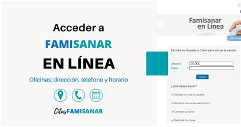 famisanar en limea|Famisanar en Línea 【 Acceso a Servicios 】2024